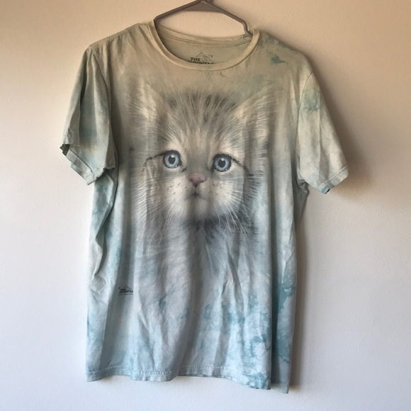 The Mountain Tops - The Mountain Oversized Cat Shirt